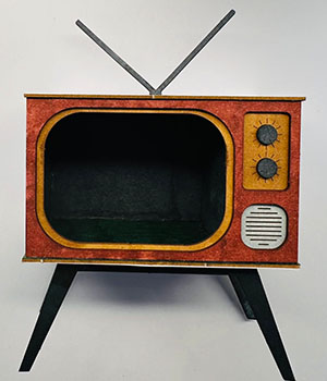 Retro TV Roombox by Angela Kinnunen, Finland